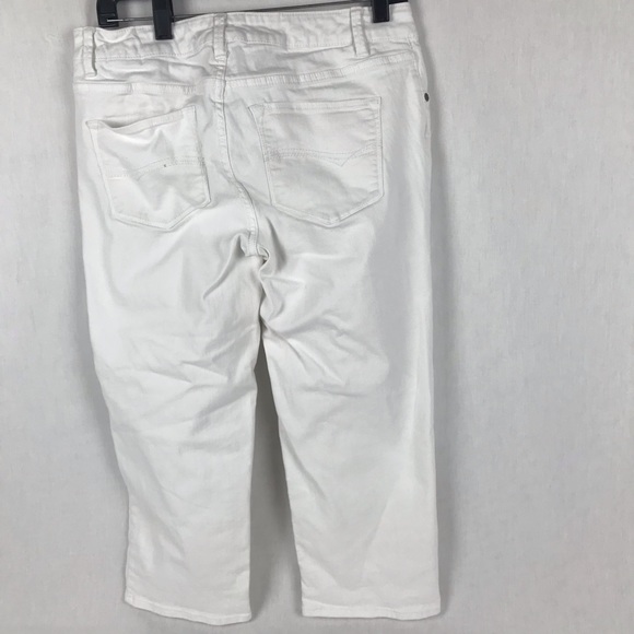 Sonoma White Denim Capris - Picture 3 of 6